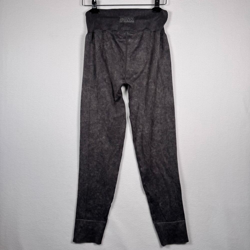 Victoria’s Secret Sport PINK Active Gray Tie Dye Joggers Leggings Comfort Sz M